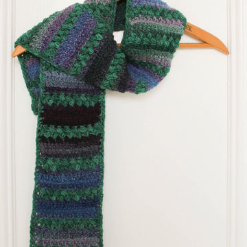 Puff-y Stripes Scarf