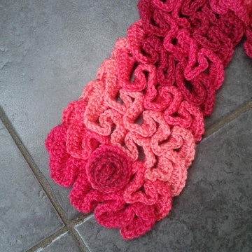 Snake Stitch Neck Warmer or Scarf