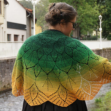 Sempervivum shawl