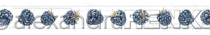 Alexandra Renke Washi Tape 20mmX10m - Blackberries, Marmalade