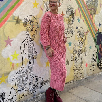 Cabled Trellis Tunic