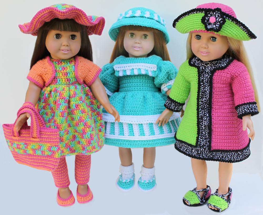 Modern Fashions for 18 Inch Dolls