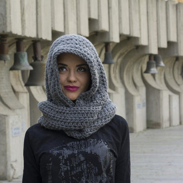 The Avielle Hooded Scarf