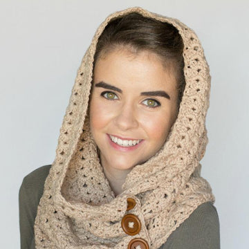Nightingale Button Scarf