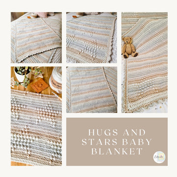 Hugs & Stars Baby Blanket