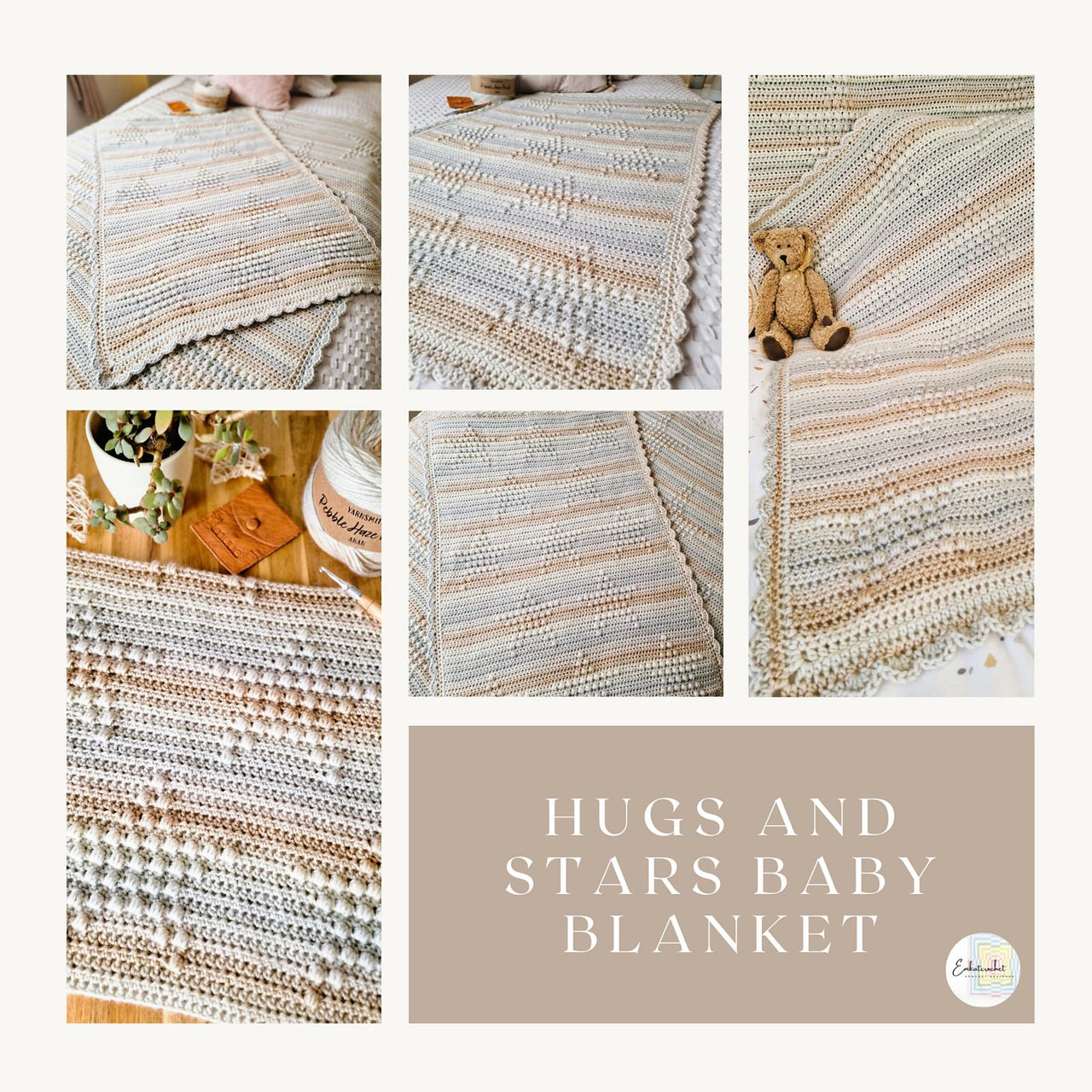 Hugs & Stars Baby Blanket