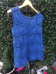 Azure Mosaic Top