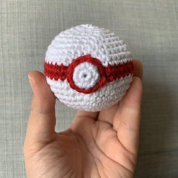 Pokeball Amigurumi: Regular, Master and Premier Balls