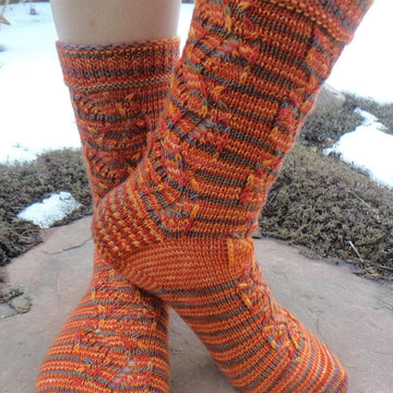 Burning Day Socks