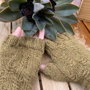 Feather Brushed Mitts