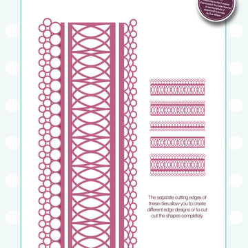Creative Expressions Craft Dies By Sue Wilson - Configurations-Ecliptic Edger