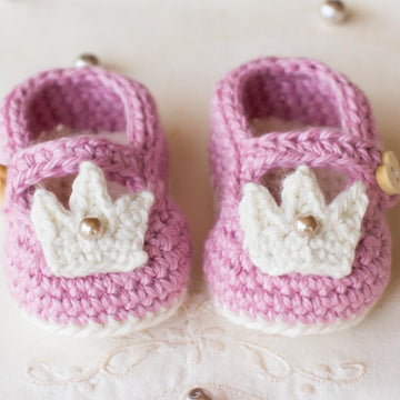 Princess Charlotte Baby Booties