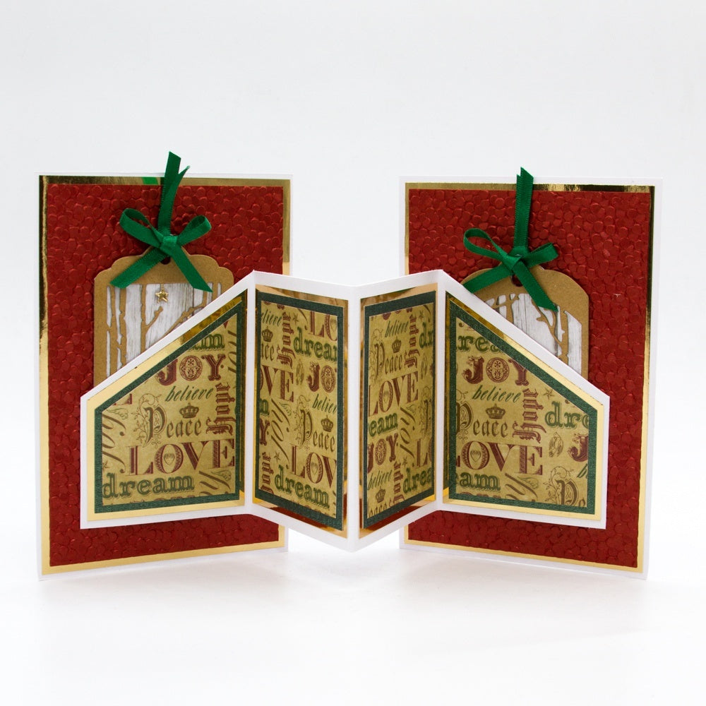 Tonic Studios Verso Dimensions Dies 11/Pkg - Enchanted Forest Tag & Wallet Set