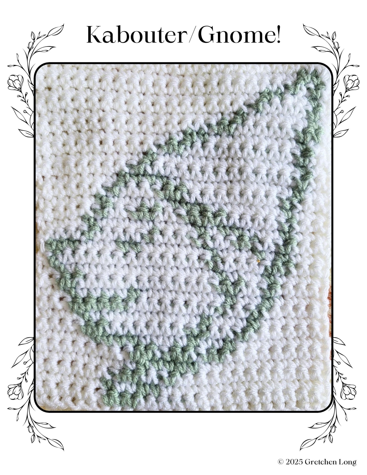 Gnome (Kabouter) Girl Crochet Tapestry Pattern