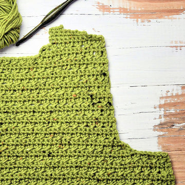 Crossed Stitch Button Front Cardigan