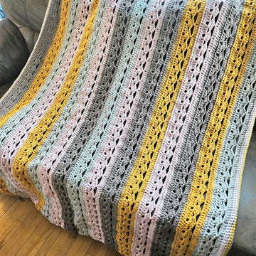 Dusk Blossom Throw