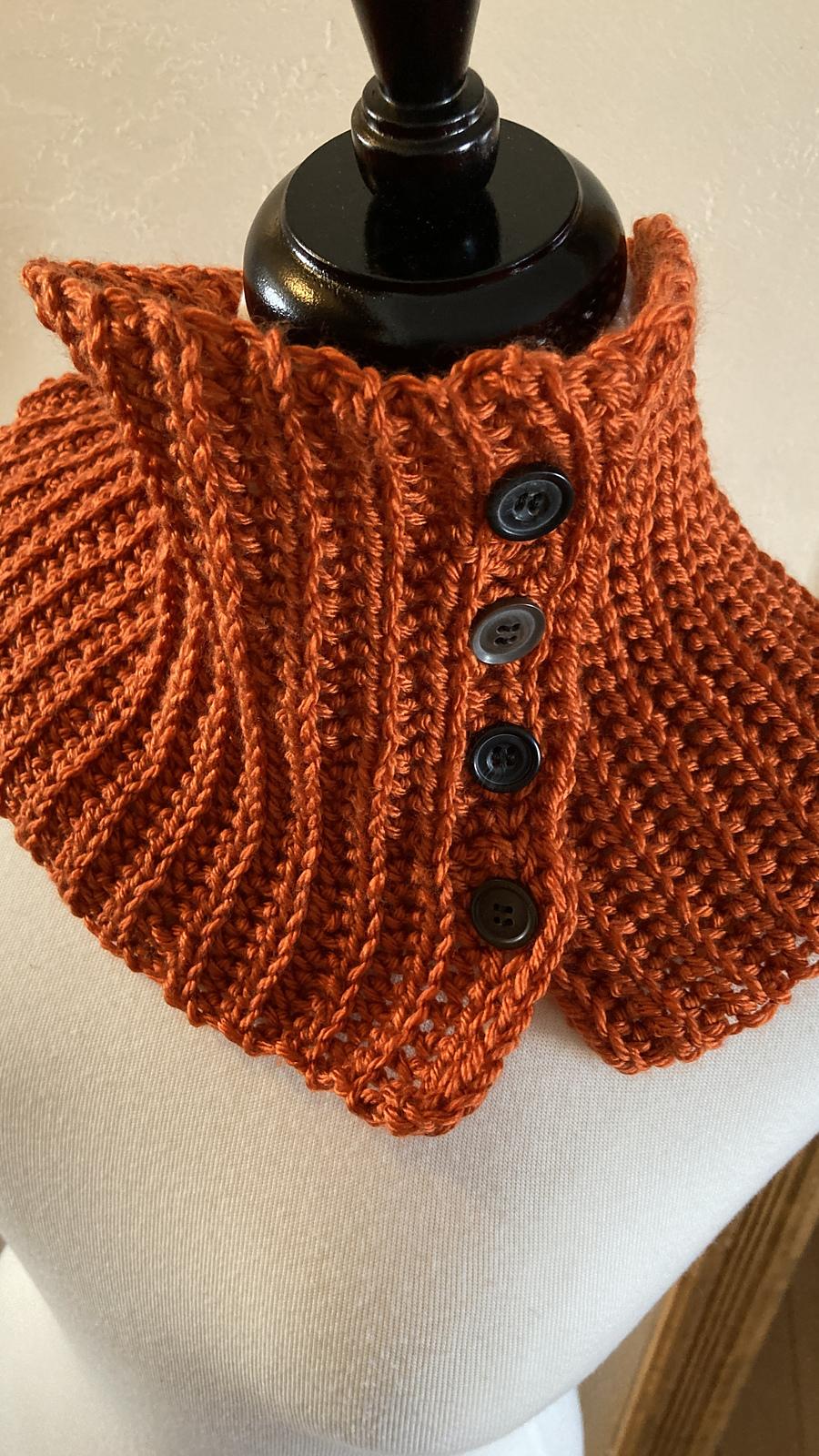 Classic Everyday Buttoned Cowl