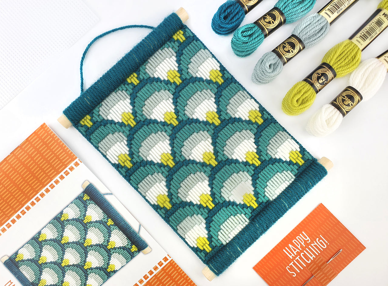 Oh Sew Bootiful Making Waves Wall Hanging Bargello Kit