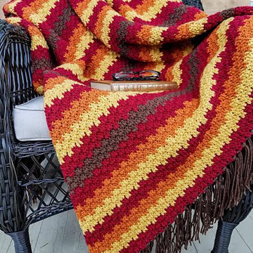 Fall Foliage Afghan