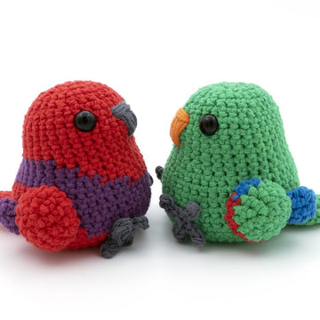 Amigurumi Eclectus Parrot
