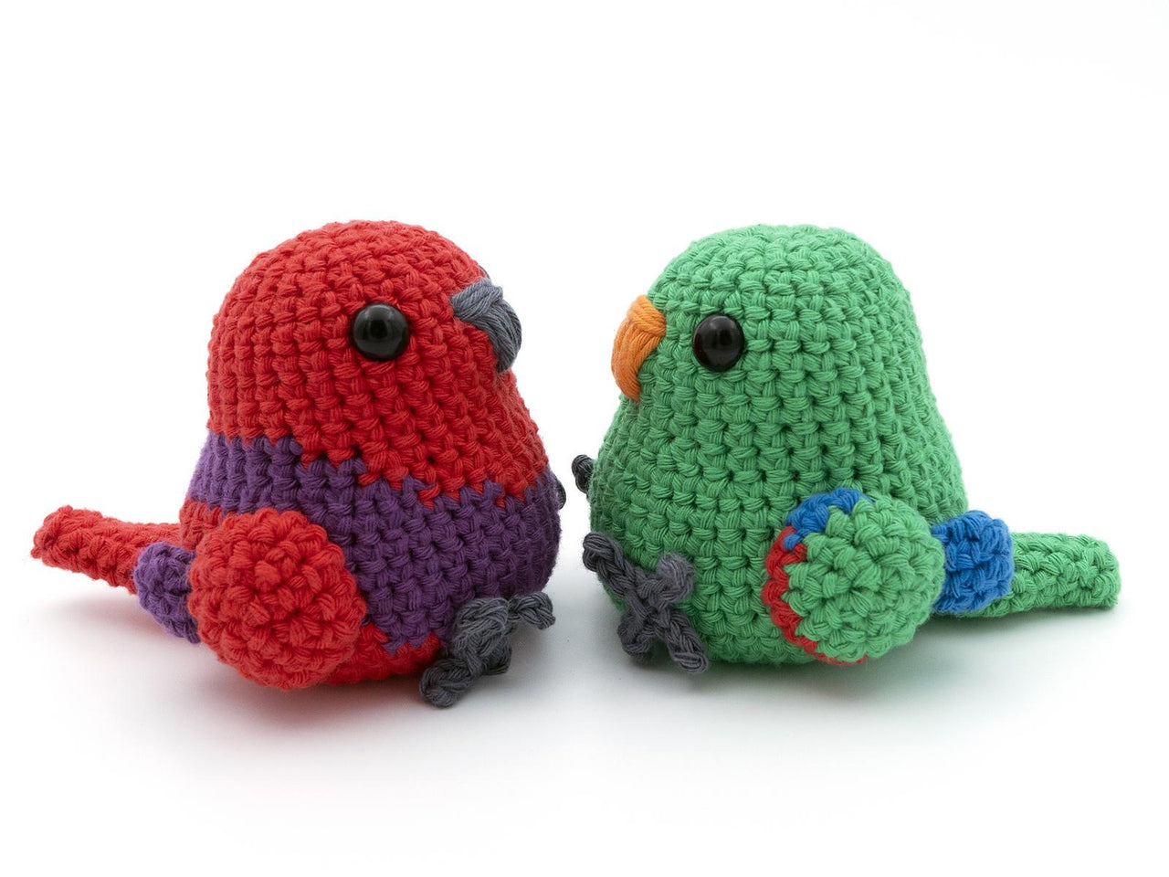 Amigurumi Eclectus Parrot