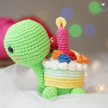 Birth Day Cake Turtle