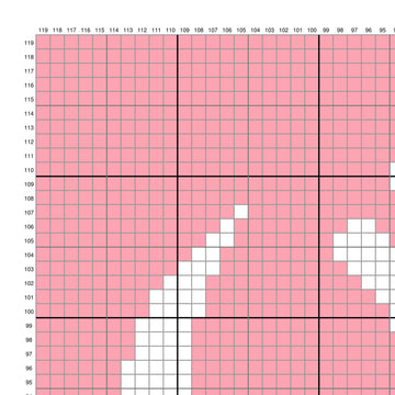 Star Wars Rebellion White Pink Blanket Beginner C2C Crochet Pattern