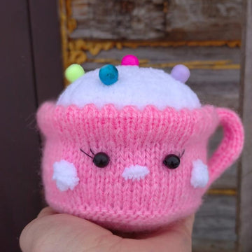 Cup knitting pattern