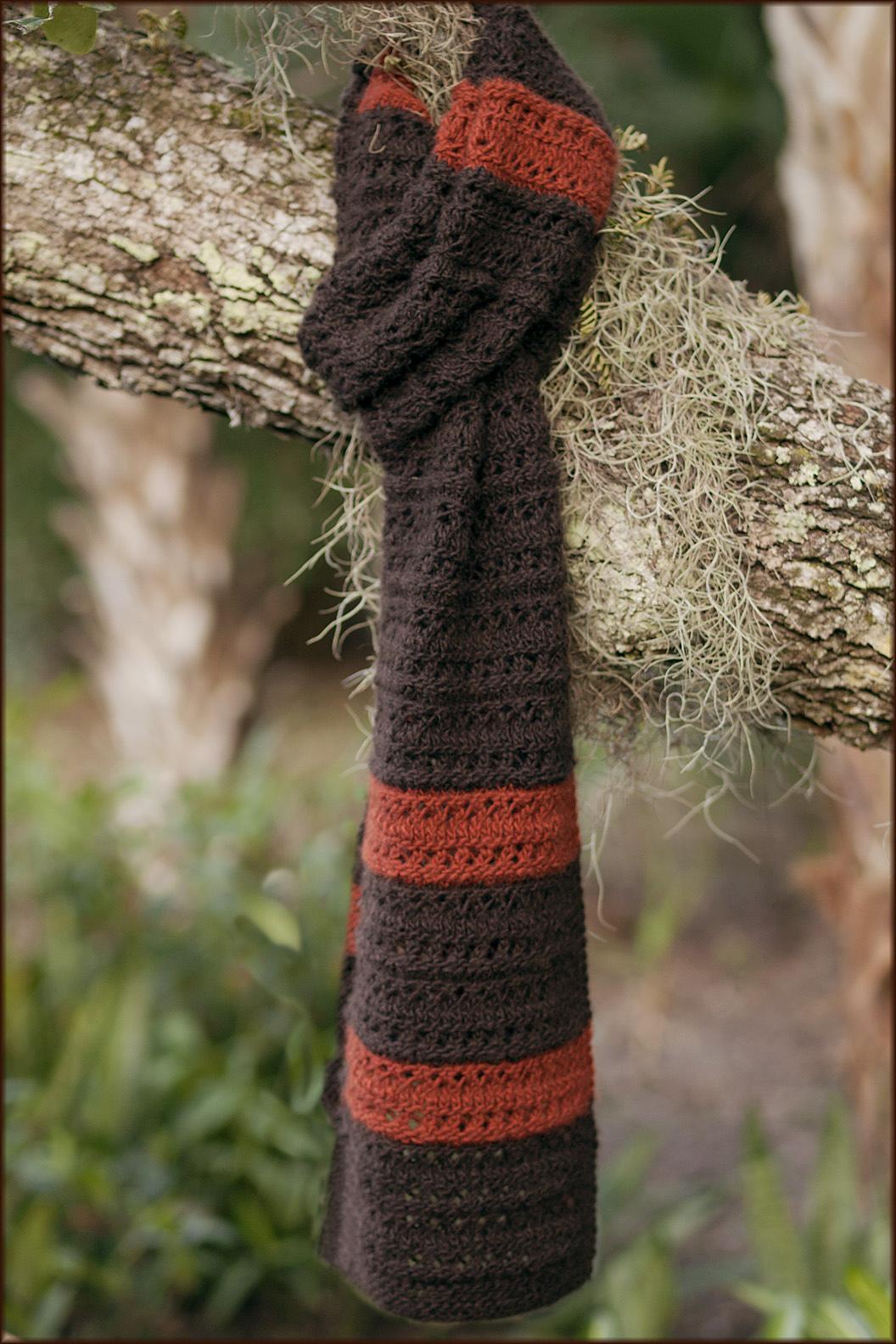 Chalfont Scarf Knitting Pattern