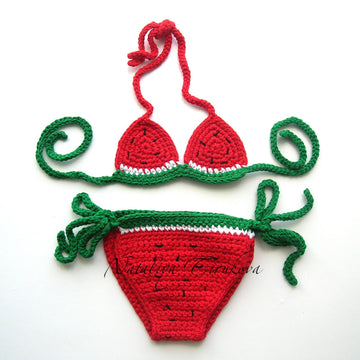 Watermelon Bikini Baby Set