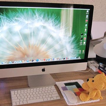 Knitkinz Bear for Your Office