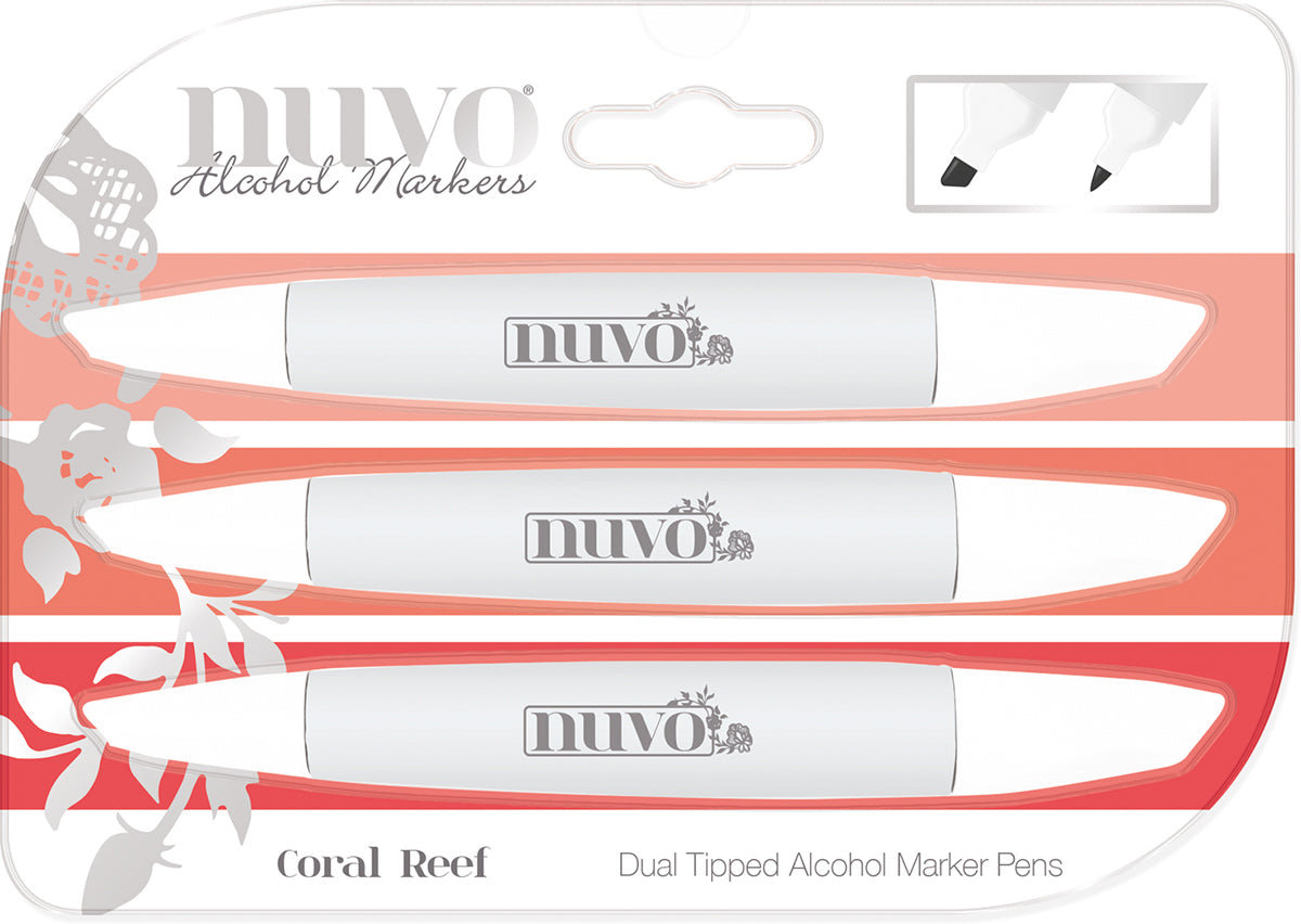 Tonic Studios Nuvo Creative Pen Collection - Coral Reef