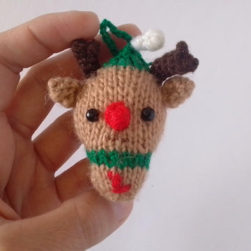 Rudolf Christmas ornament