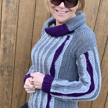 Vertical Waves Sweater