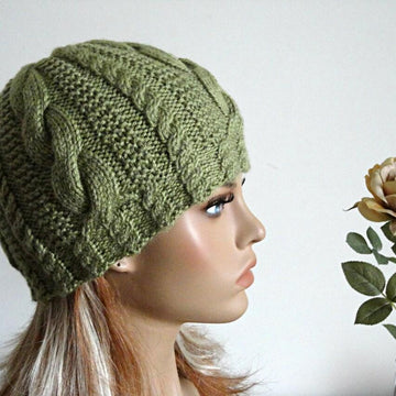 Pattern Knitted Girls Hat Womens Hat Jessica