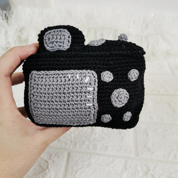 Realistic Retro Camera - Amigurumi Crochet Pattern