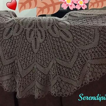 Serendipity shawl
