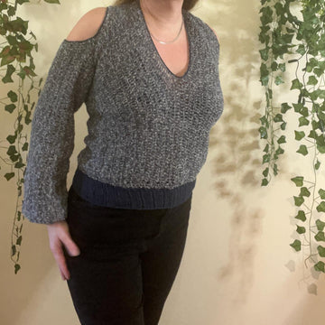 Häkelanleitung Cold-Shoulder-Sweater "Rebel Yell"