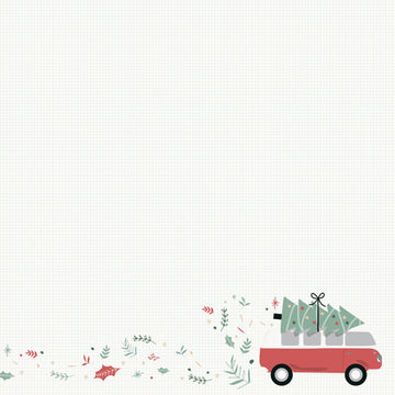 Kaisercraft Peppermint Kisses Double-Sided Cardstock 12"X12" 10/Pkg - Combi Christmas