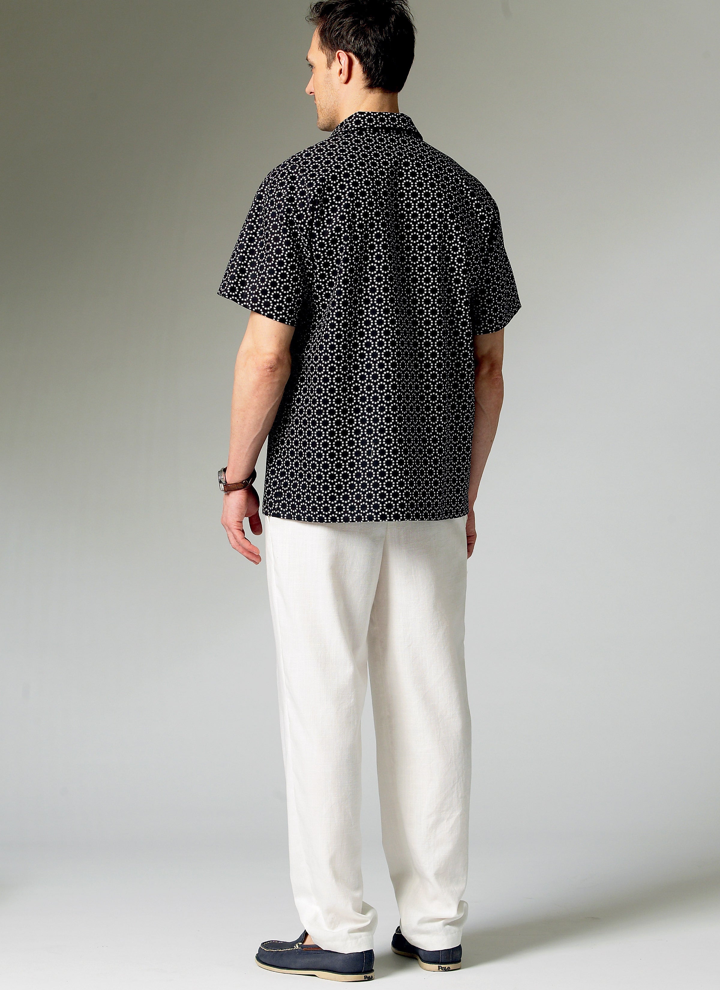 McCall's Men's/Boys' Shirt, Shorts and Pants M6972 - Sewing Pattern