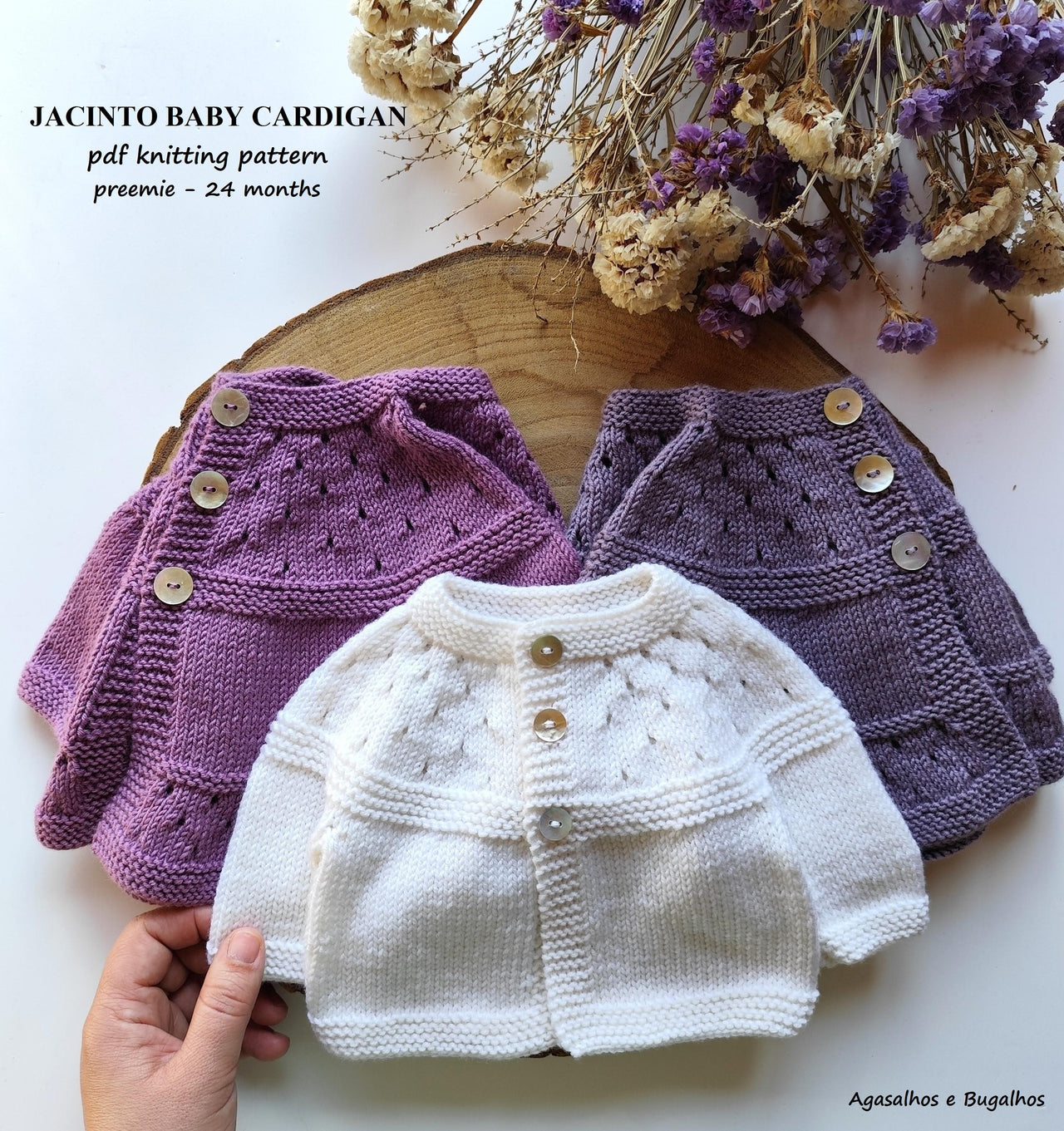 Jacinto Baby Cardigan | preemie - 24 months