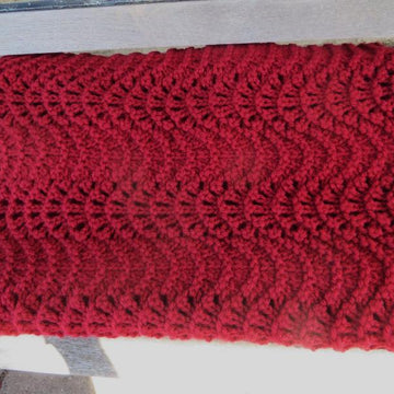 Red Christmas Throw Blanket