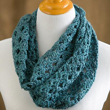 Melting Snow Infinity Scarf