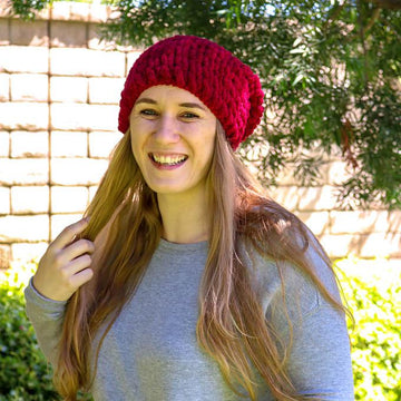 Easy Slouchy Loop Hat