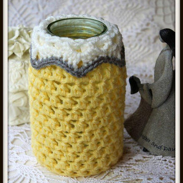 Victorian Quart Jar Cover