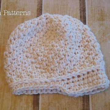 Textured Newsboy Visor Hat Crochet Pattern 250