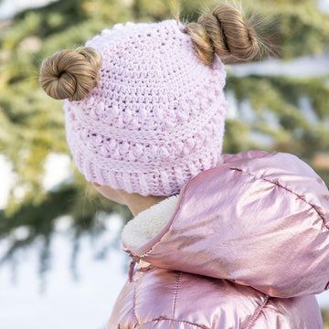 Duo Bun or Pigtail Hat