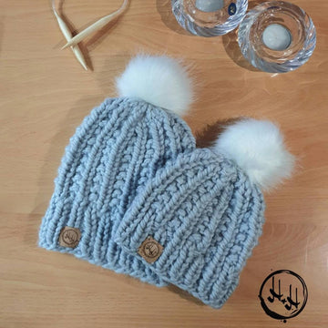 Chunky Malmø 'Mum & Me' Beanie Set