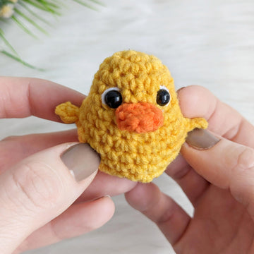 Crochet duck pattern, amigurumi rubber duck easy crochet pattern