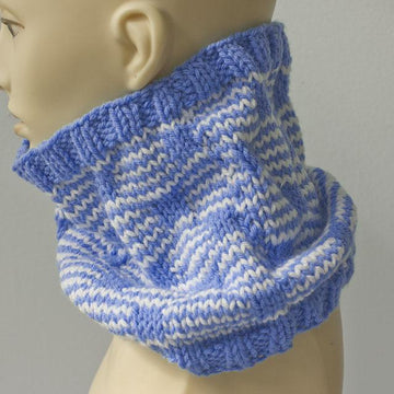 Mosaic Knitting Hat and Cowl